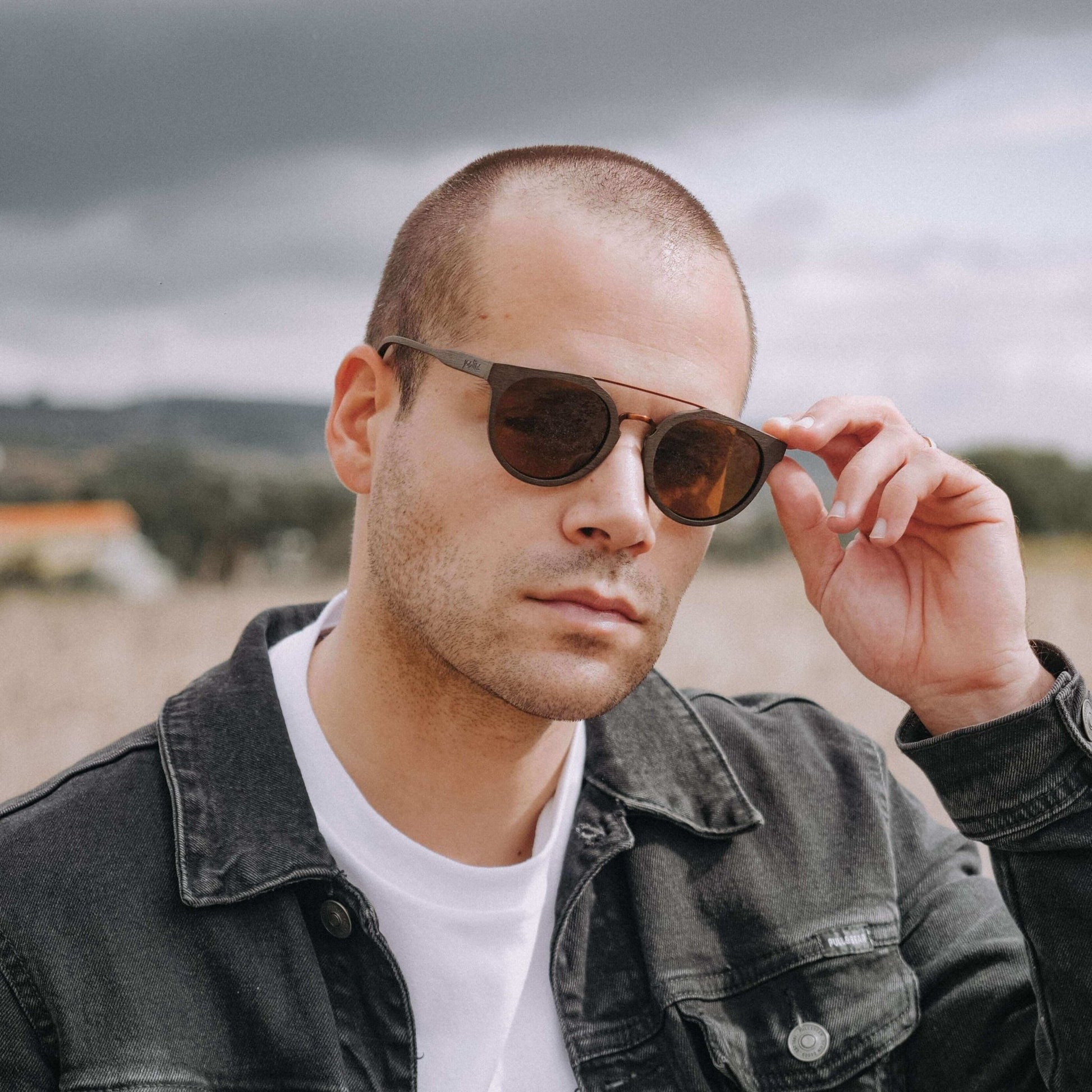 The Shiva - Wooden Sunglasses - Vegan America