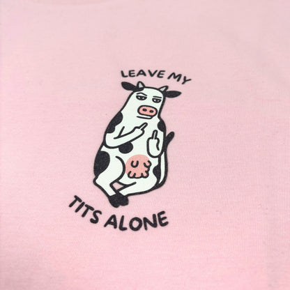 Leave My Tits Alone T-Shirt - Vegan America
