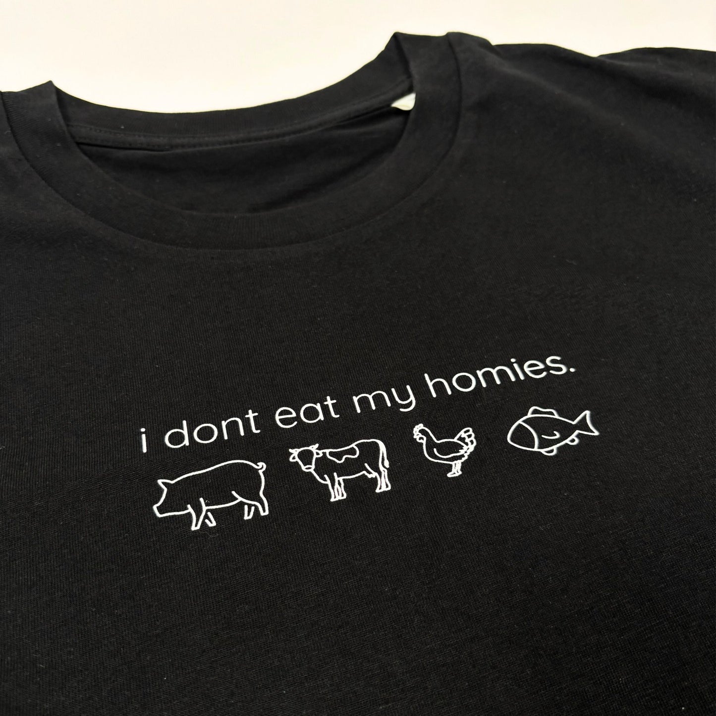I Don't Eat My Homies T-Shirt - Vegan America
