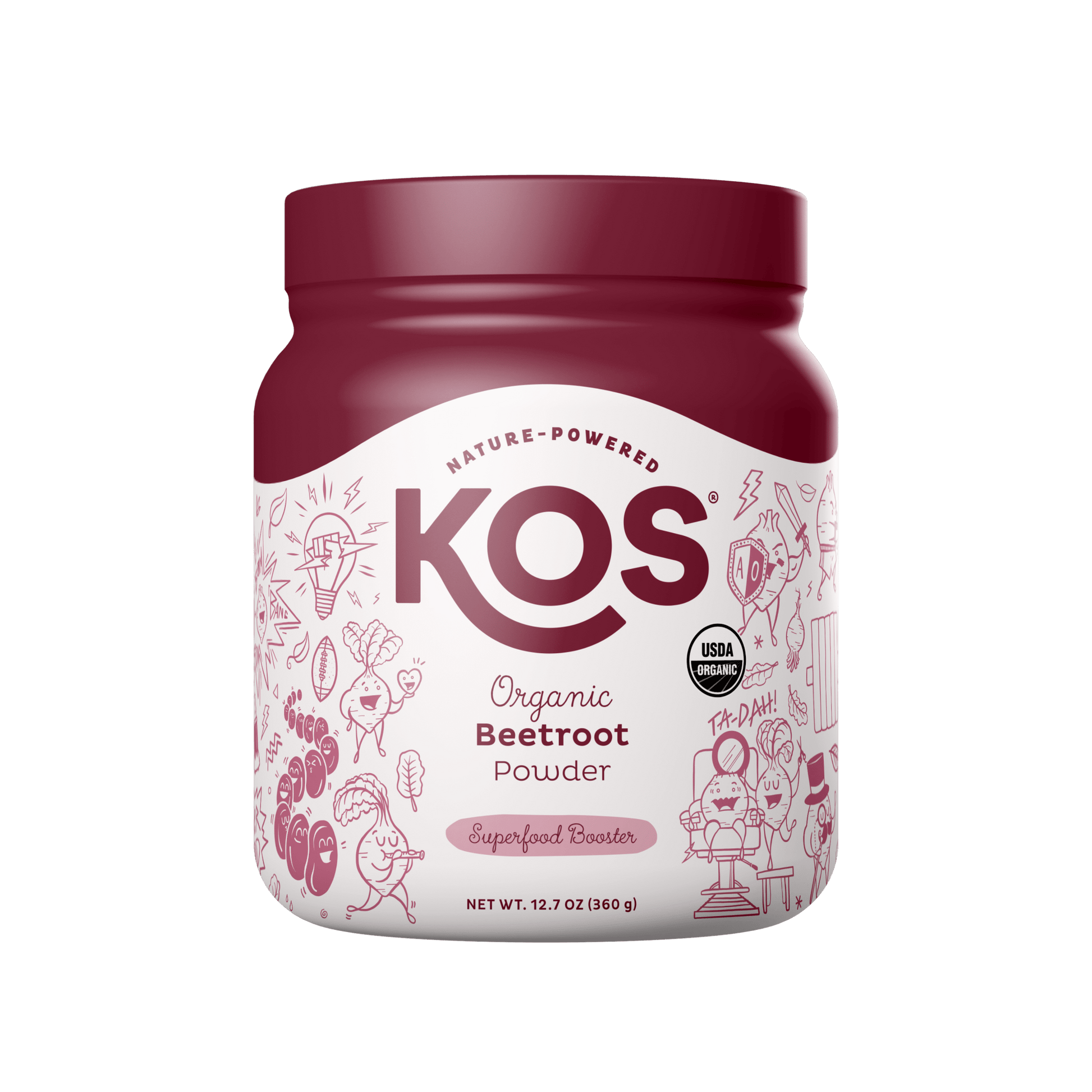 Organic Beet Root Powder, 90 Servings - Vegan America