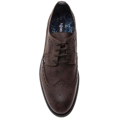 Paprika Brogue Shoes - Vegan America