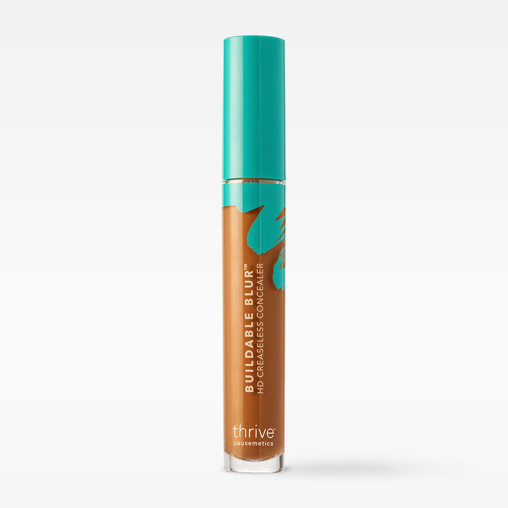 lightweight, buildable + blurring vegan concealer