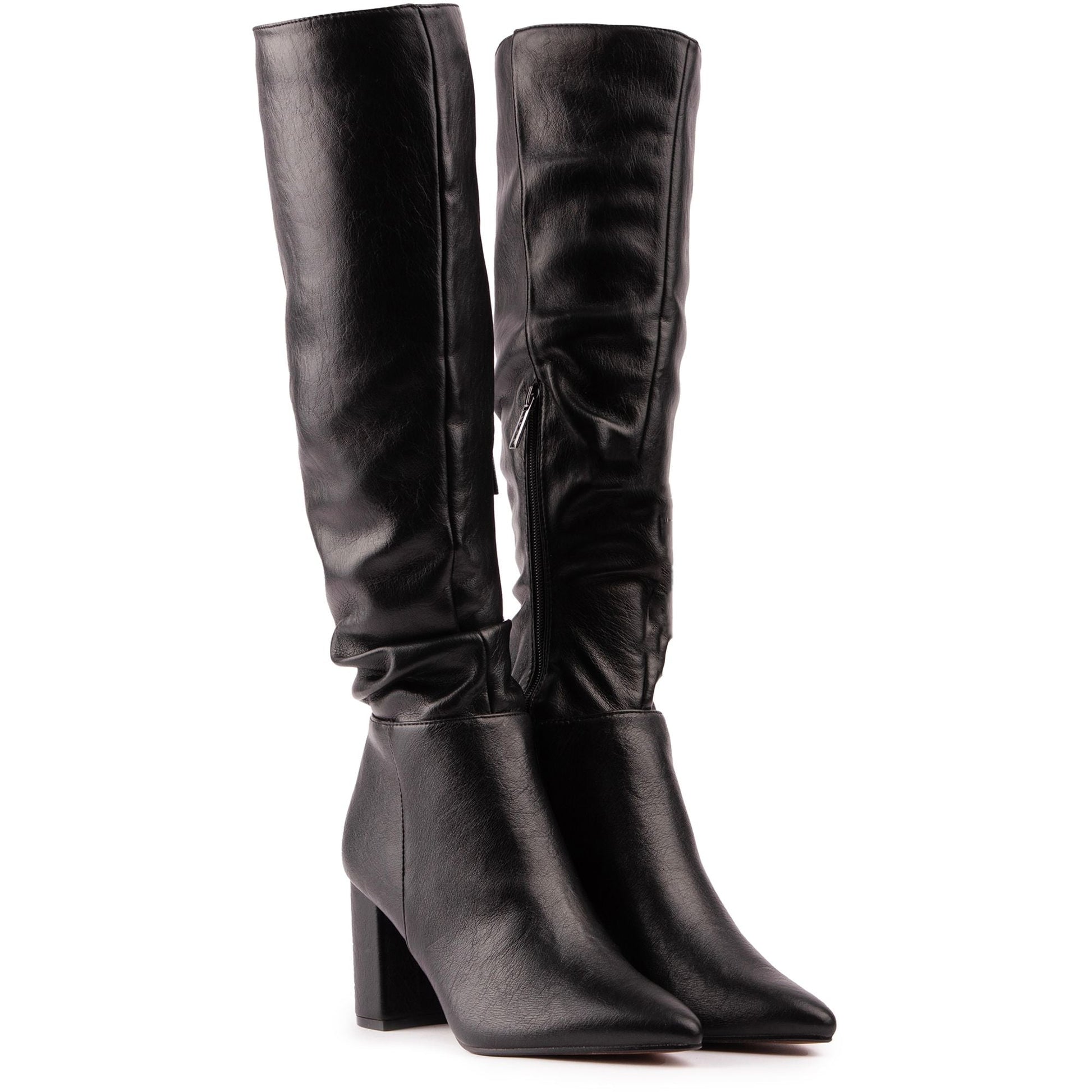 Peach Knee High Boots - Vegan America