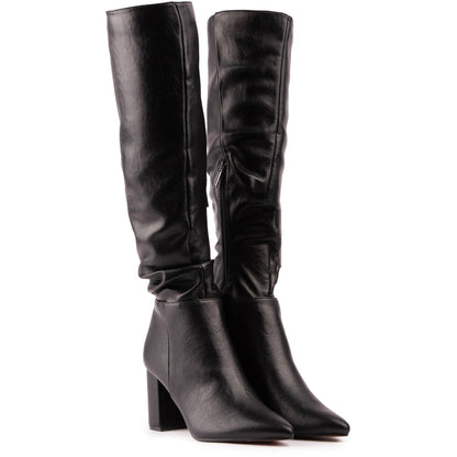 Peach Knee High Boots - Vegan America