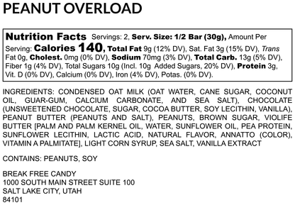Vegan Peanut Overload™ (Pack of 4) - Vegan America