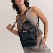Petite Universo Bucket - Noir + Gold