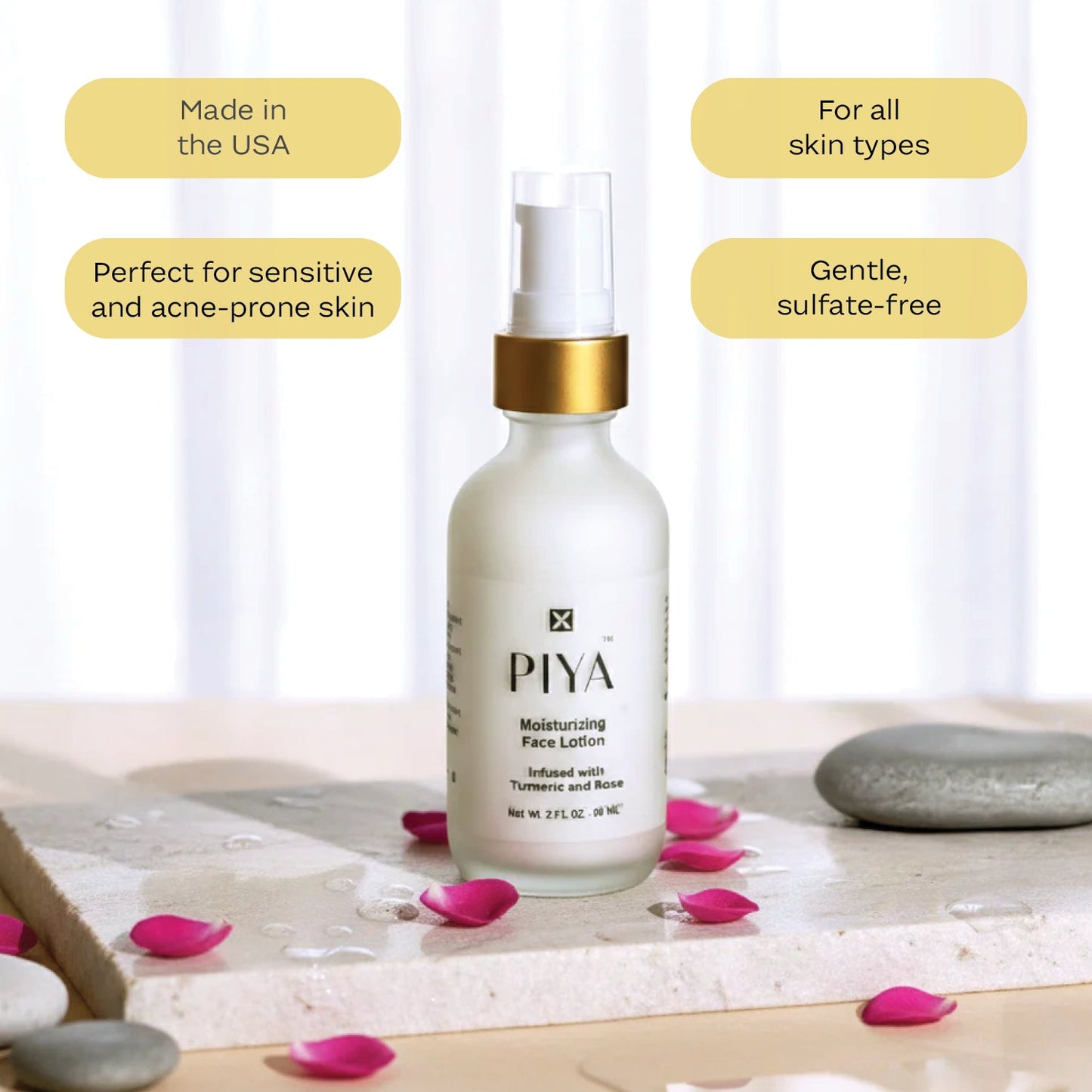 PIYA moisturizing Face Lotion - Vegan America