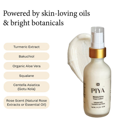 PIYA moisturizing Face Lotion - Vegan America
