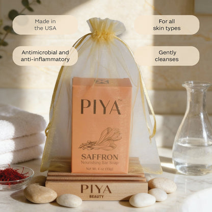 Saffron Nourishing Bar Soap - Vegan America