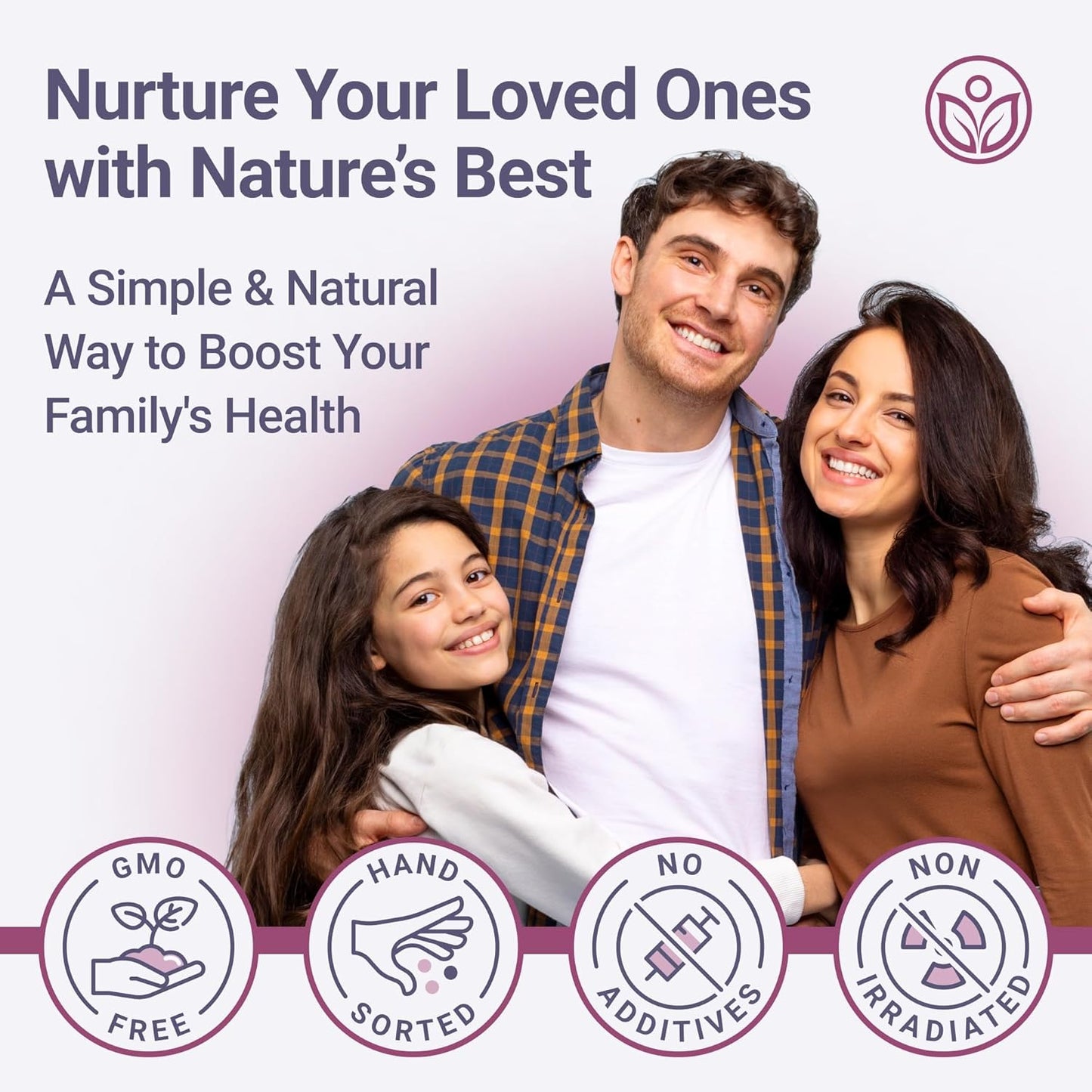 USDA Certified Organic Dried Elderberries - Bulk - 1 lb - Natural Ingredients - Vegan America