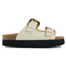 Plum Tortoiseshell Comfort Footbed Sandals - Vegan America