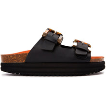 Plum Footbed Tortoiseshell Sandals - Vegan America