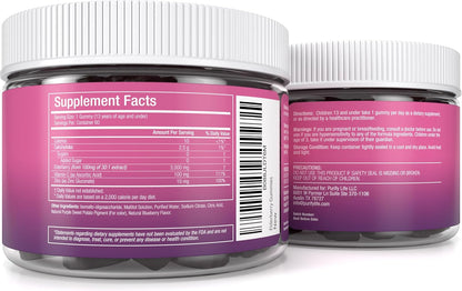 Kids Elderberry Gummies With Zinc and Vitamin C - Premium Immune Support Chewable Gummy for Kids Age 2 - 13 - Vegan America