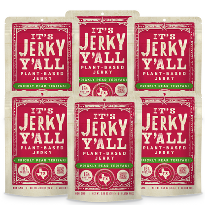 Prickly Pear Teriyaki Jerky | The Smarter Jerky