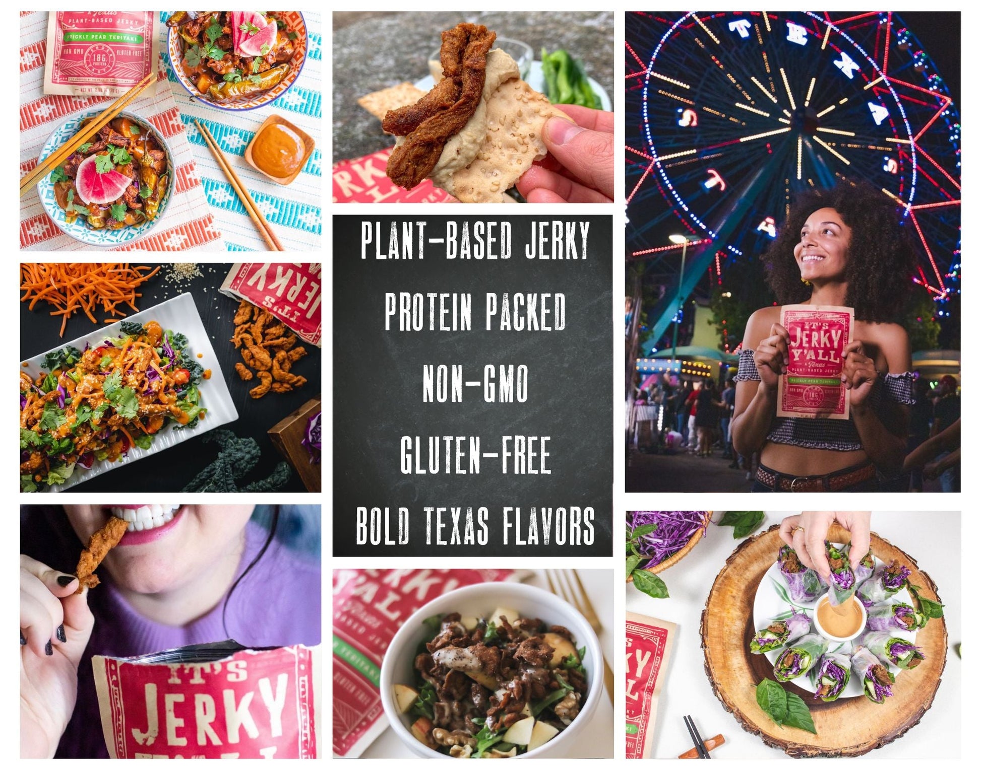 Three Flavors of Our Jerky (3 - Pack) + Free Downloadable Cookbook - Vegan America