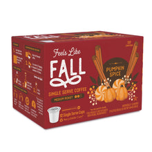 Feels Like Fall Pumpkin Spice Flavored 12ct Single Serve Coffee - Vegan America