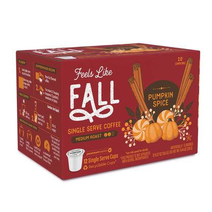 Feels Like Fall Pumpkin Spice Flavored 12ct Single Serve Coffee