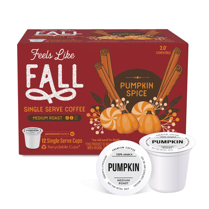 Feels Like Fall Pumpkin Spice Flavored 12ct Single Serve Coffee