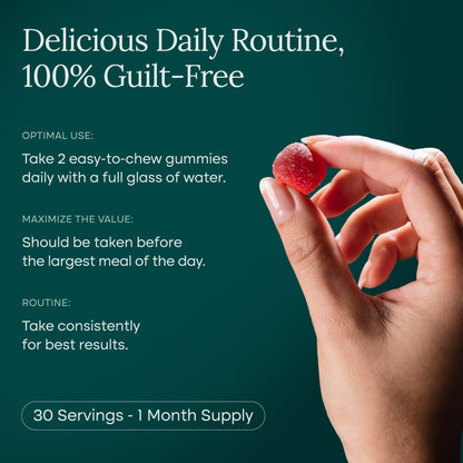 Berberine Watermelon Gummies with ACV, Ceylon Cinnamon, and Milk Thistle - Vegan America
