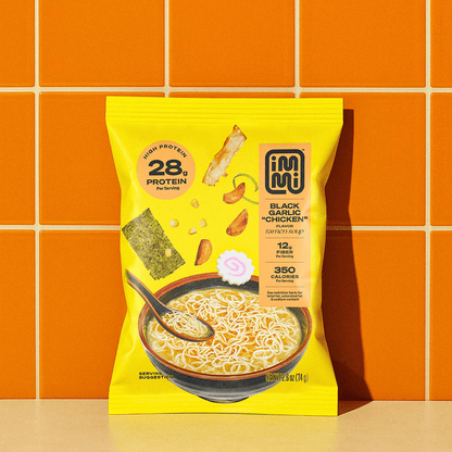 Black Garlic "Chicken" Ramen - Vegan America