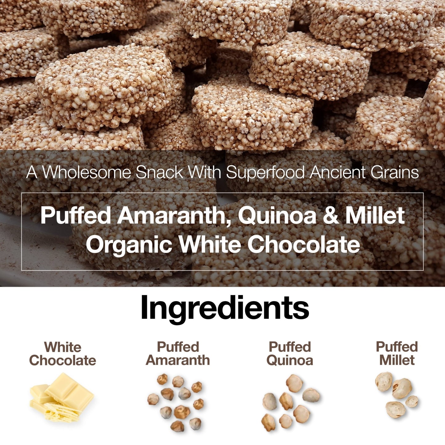 NEW White Chocolate Alegria Bites - Vegan America