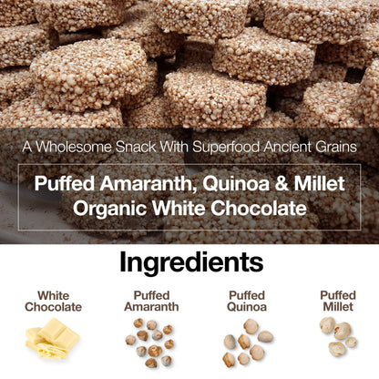 NEW White Chocolate Alegria Bites - Vegan America