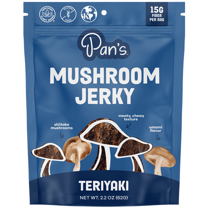 Teriyaki Mushroom Jerky - Vegan America