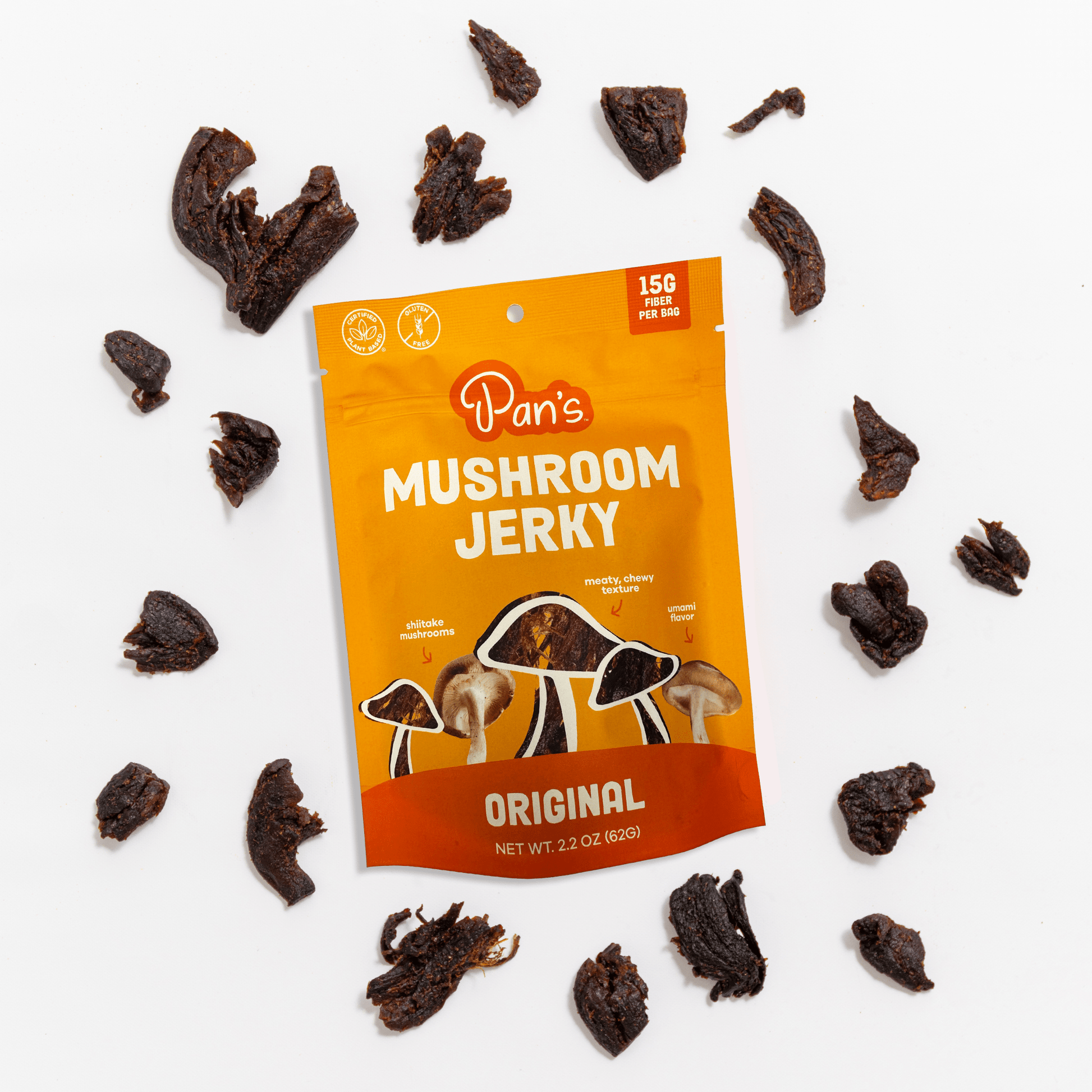 Pan's Mushroom Jerky - The Ultimate Flavor Pack - Vegan America