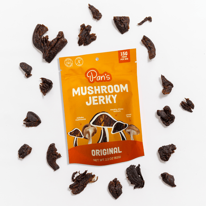 Pan's Mushroom Jerky - The Ultimate Flavor Pack - Vegan America
