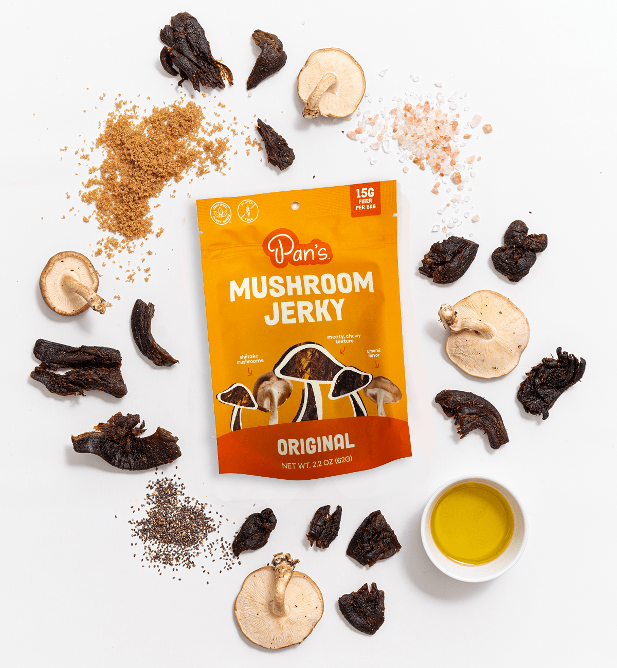 Original Mushroom Jerky - Vegan America