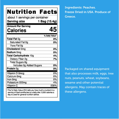 Freeze Dried Peach