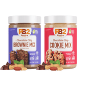 PB2 Special Bundle - Chocolate Chip Cookie Mix and Brownie Mix Bundle - Vegan America