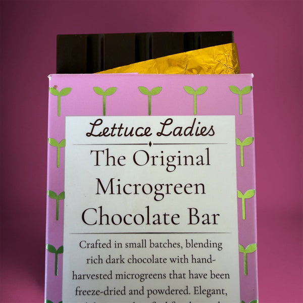 The Original Microgreen Chocolate Bar - Vegan America
