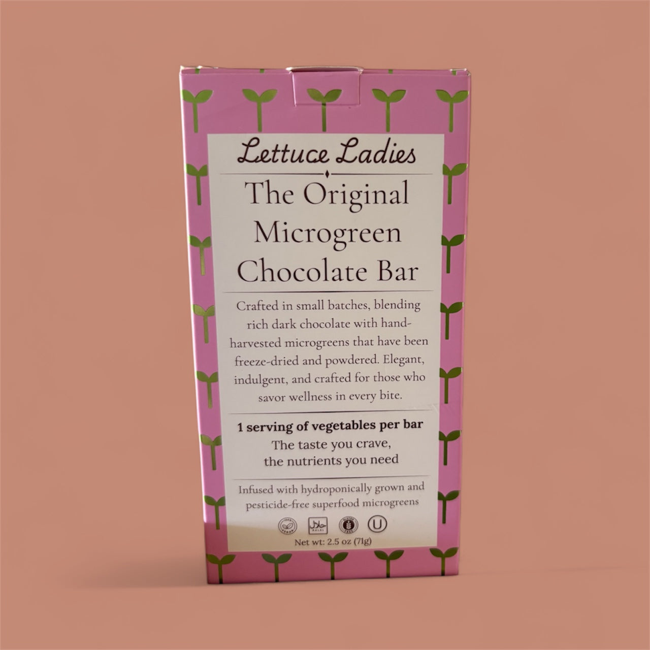 The Original Microgreen Chocolate Bar