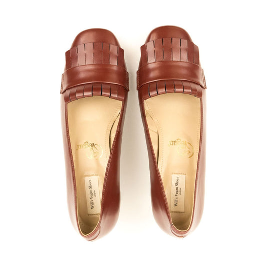 Kilted Block Heels