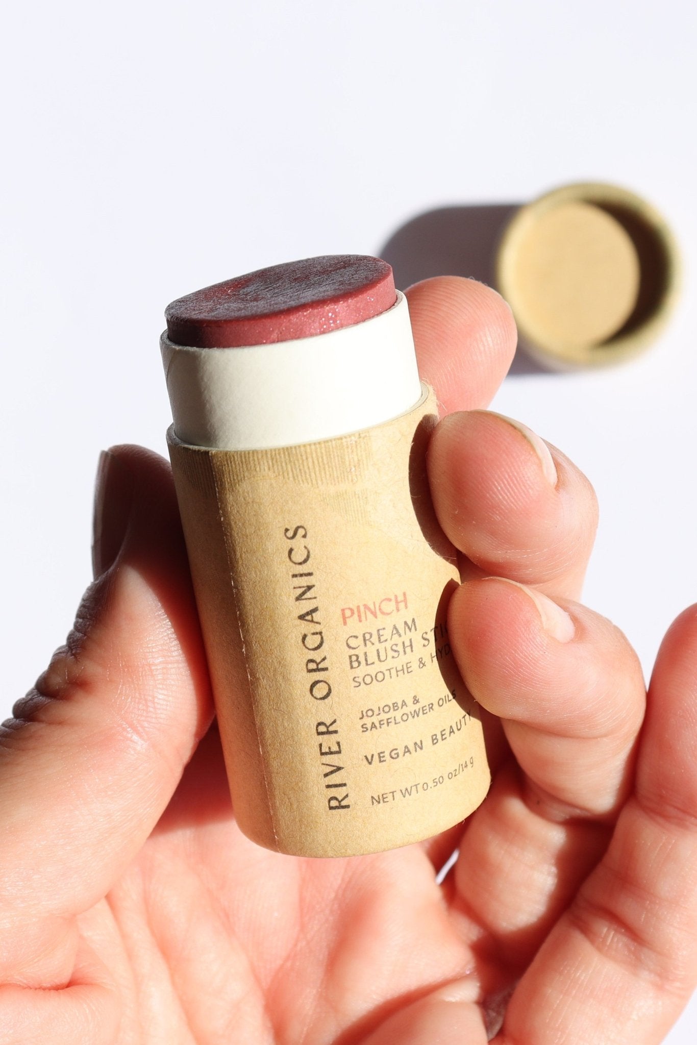 Natural Cream Blush Stick | Vegan + Multi - Use - Vegan America