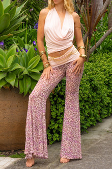 SOPHIE BELLS - PINK LEOPARD MESH - Vegan America