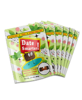Peppermint Chocolate Covered Date Caramels - 6pk - Vegan America