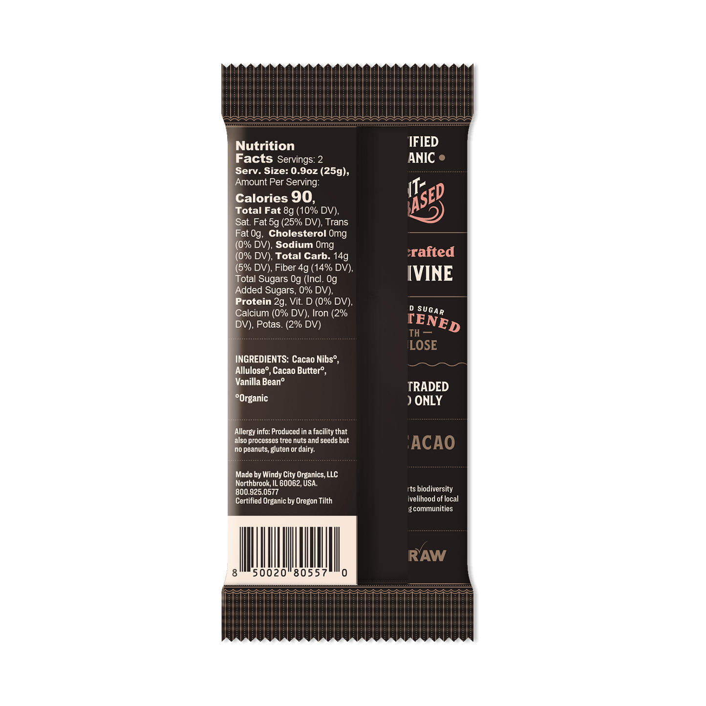 Premium Keto Chocolate Bar - 65% Cacao - Vegan America