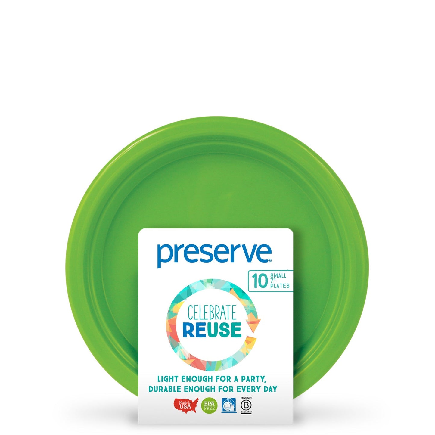 Small On The Go Plates | 10 Count