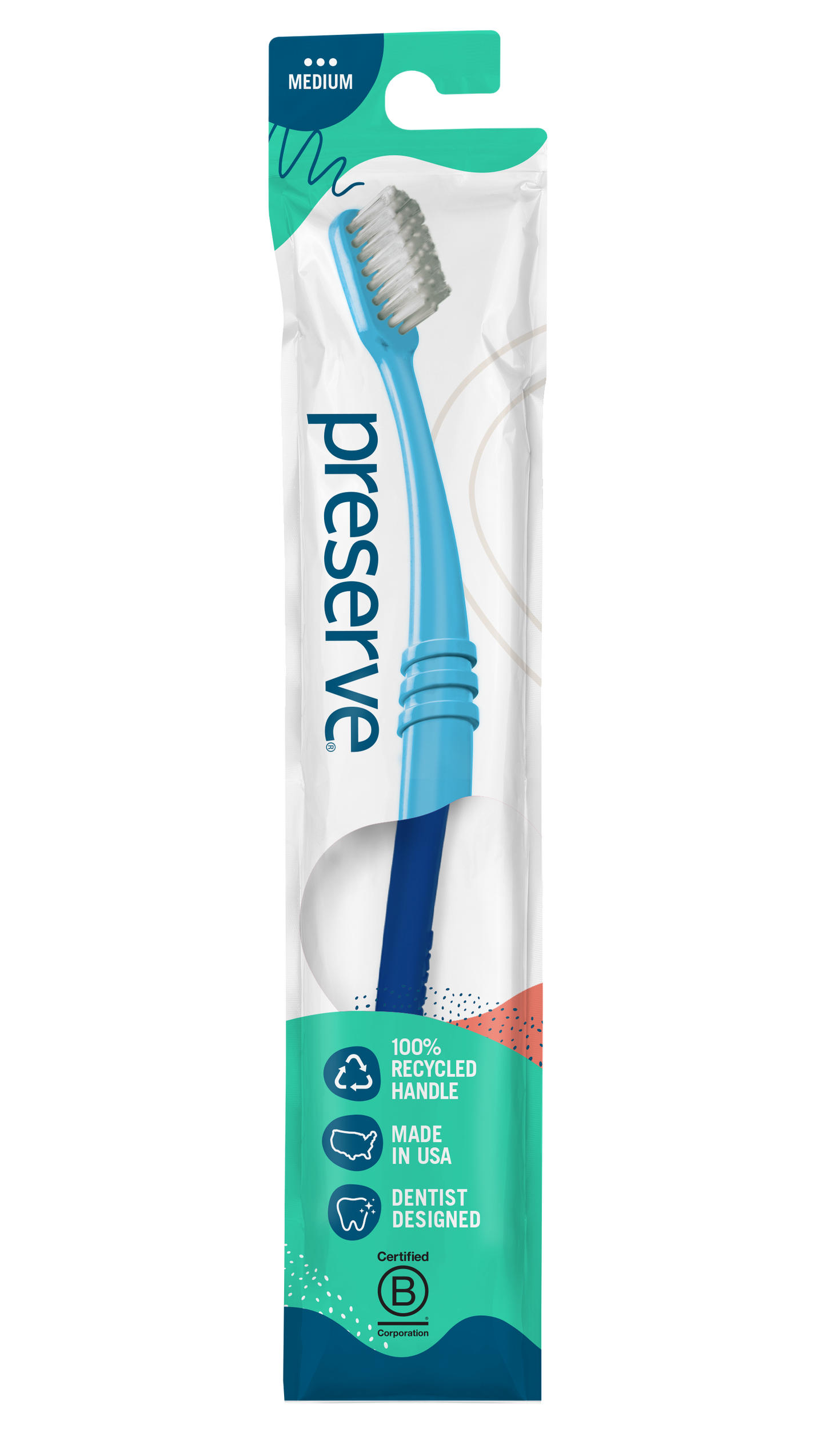 Toothbrush in Lightweight Pouch | Single