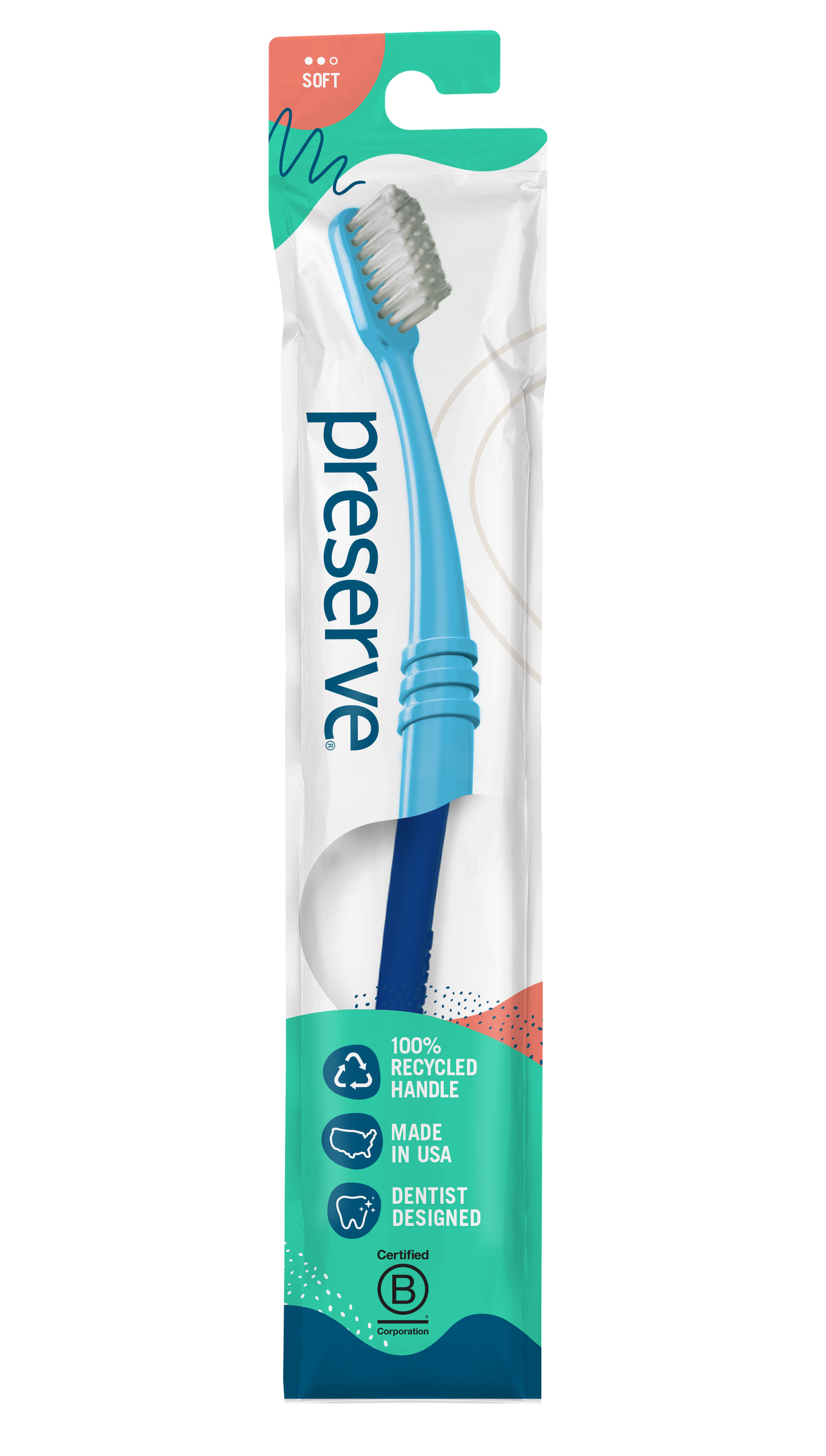 Toothbrush in Lightweight Pouch | Single