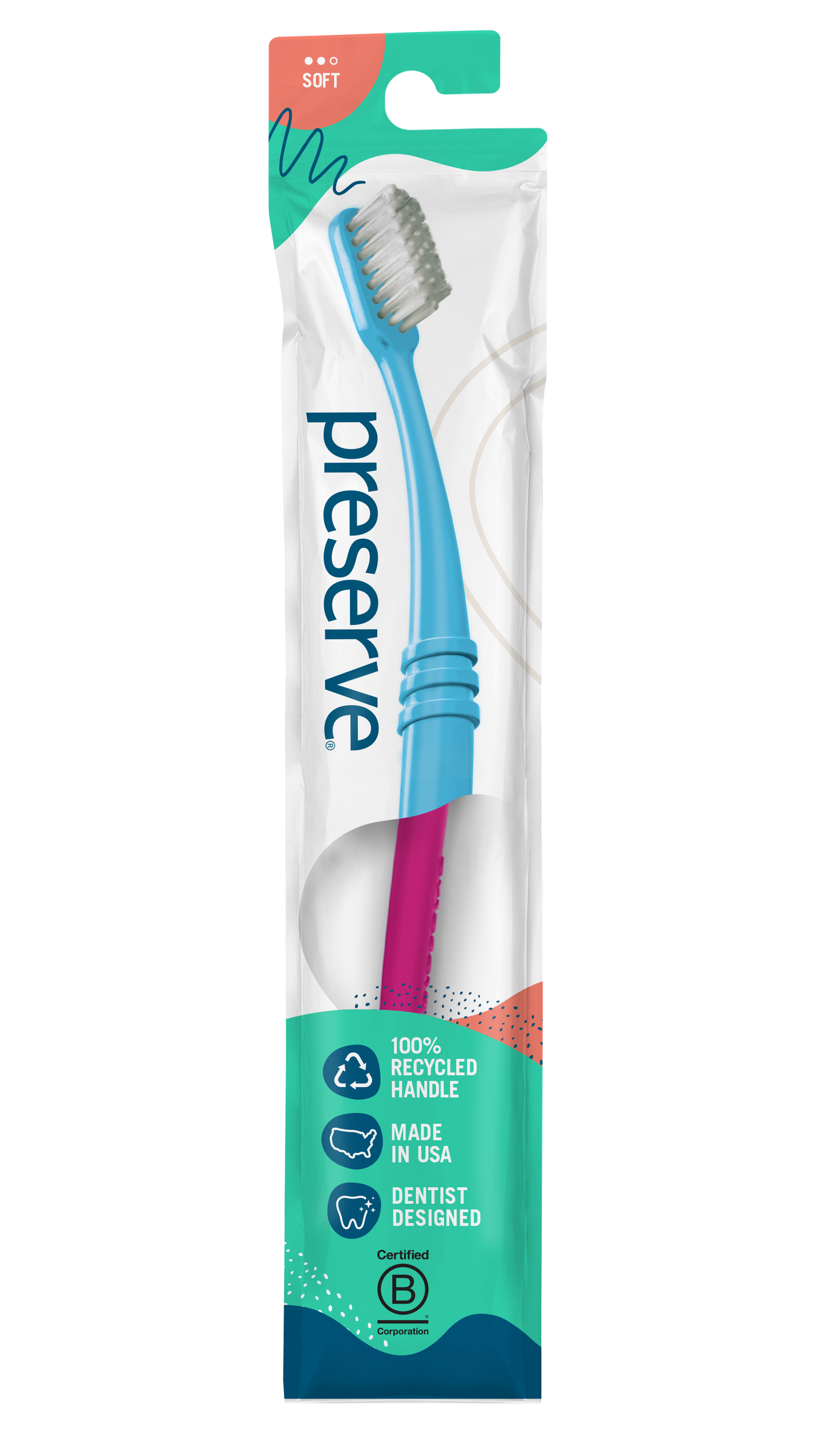 Toothbrush in Lightweight Pouch | Single