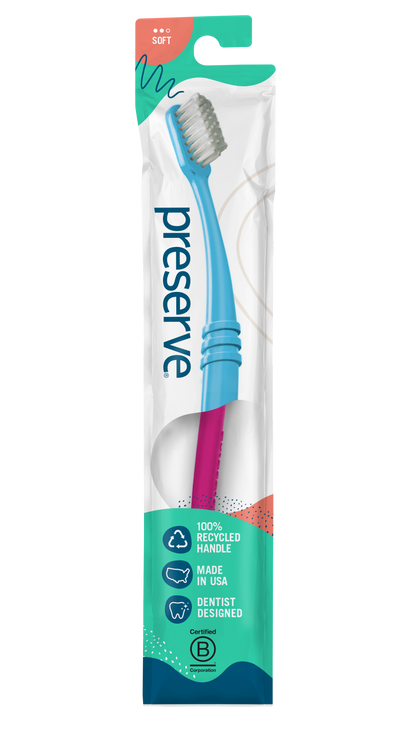 Toothbrush in Lightweight Pouch | Single