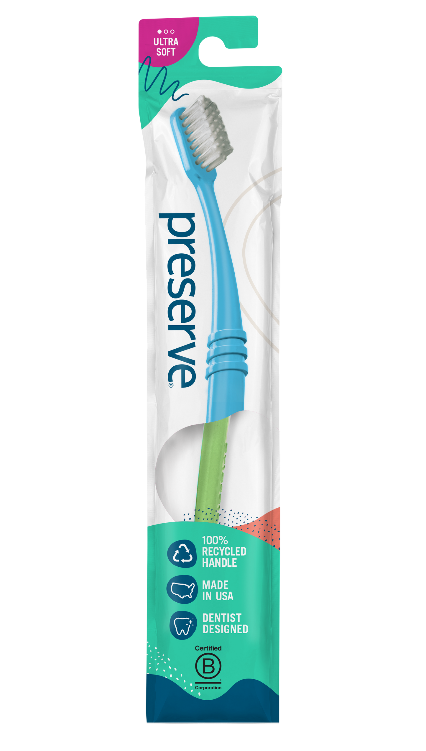 Toothbrush in Lightweight Pouch | Single