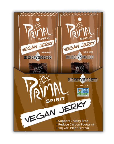 Primal Spirit Vegan Jerky - HICKORY SMOKED - Vegan America