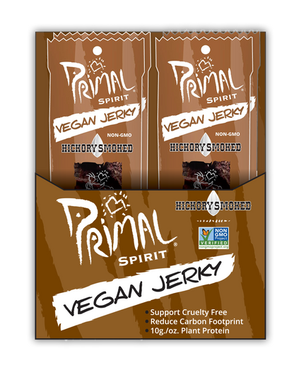 Primal Spirit Vegan Jerky - HICKORY SMOKED