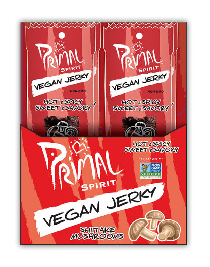 Primal Spirit Vegan Jerky - HOT & SPICY