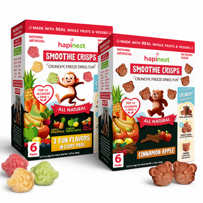 Variety Pack - Hapinest | Freeze Dried Fruits & Veggies