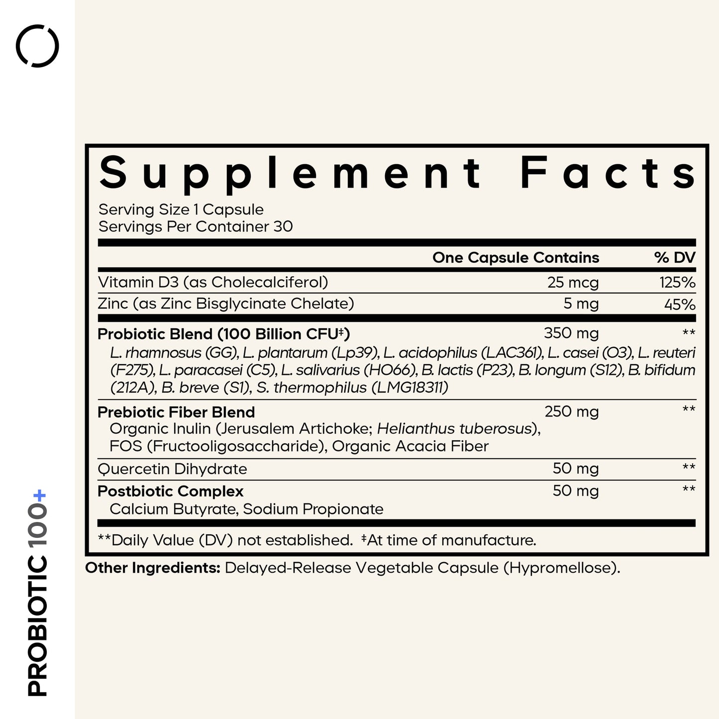 Probiotic+ 100 Billion CFUs